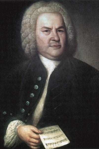 Johann Sebastian Bach Komponist Porträt Gemälde