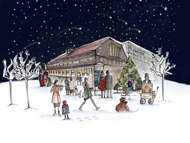 Isarphilharmonie Illustration